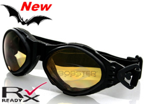 Bugeye Amber Lens Goggles, by Bobster